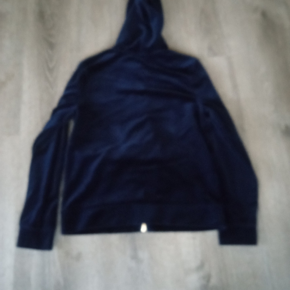 Ralph Lauren Navy Blue Hooded Zip-Up Jacket - Picture 8 of 9